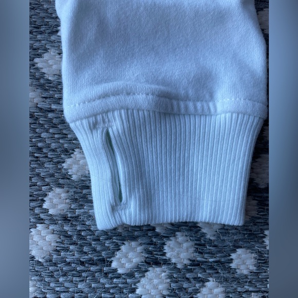 Abercrombie Golf Club Hoodie sweatshirt NEW Boys Medium Large 11 12 white green - Picture 13 of 14